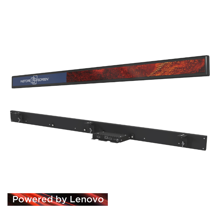 
Lenovo InStore Screen InSHELF480B black 4ZF0X19175 (ohne Bracket Winkel 90°/93°/96°)