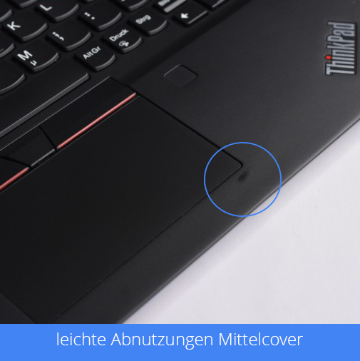 leichte Abnutzungen Mittelcover